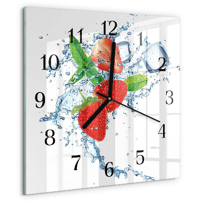 Reloj de vidrio fresas