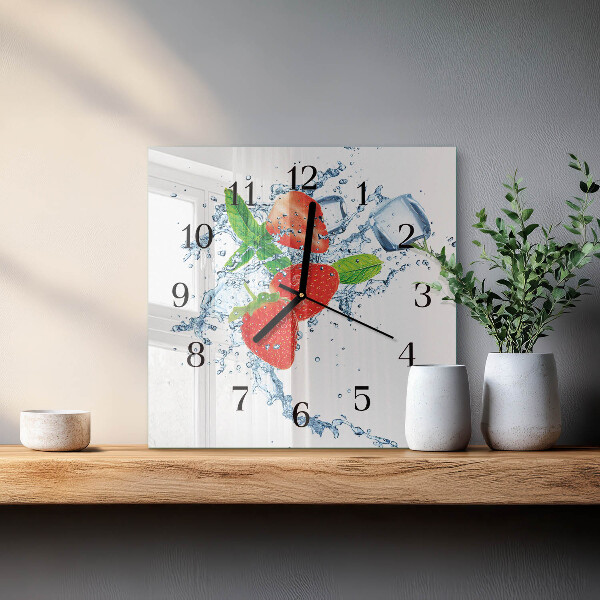 Reloj de vidrio fresas