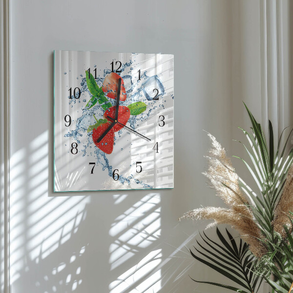 Reloj de vidrio fresas