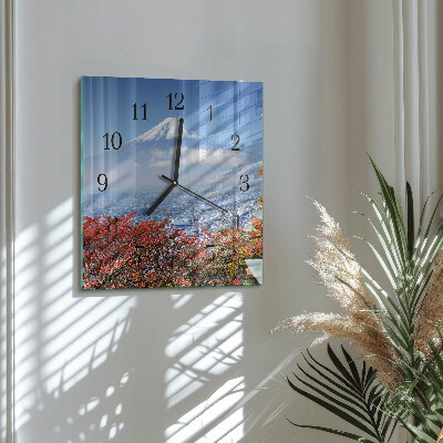 Reloj de vidrio Montaña