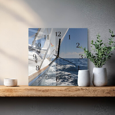 Reloj de vidrio Yate
