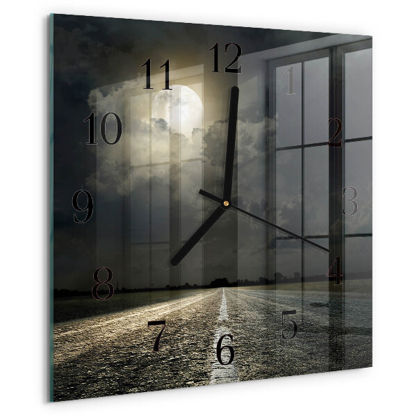 Reloj de vidrio Camino de la Luna