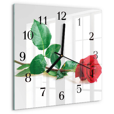 Reloj de vidrio Rosa
