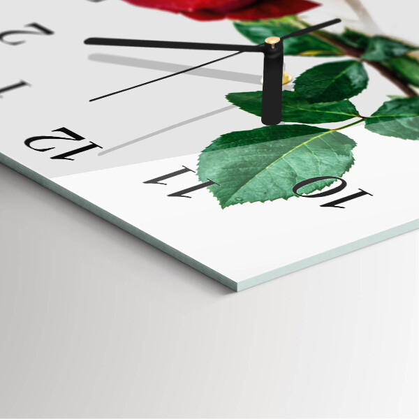 Reloj de vidrio Rosa