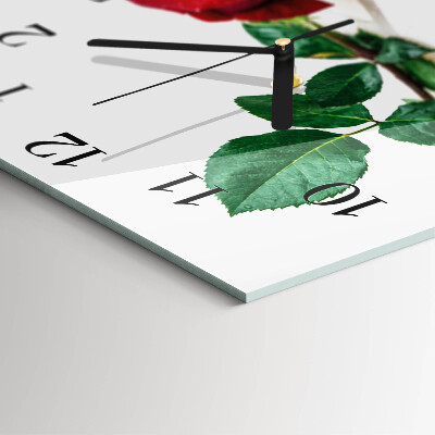 Reloj de vidrio Rosa