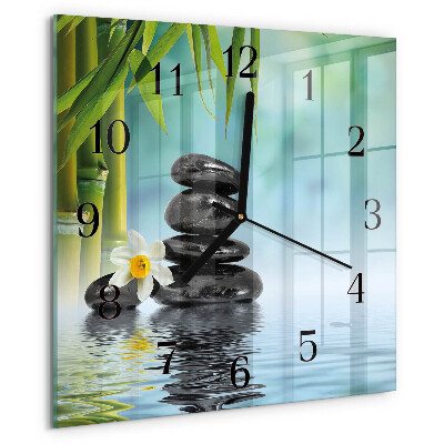 Reloj de vidrio Piedras