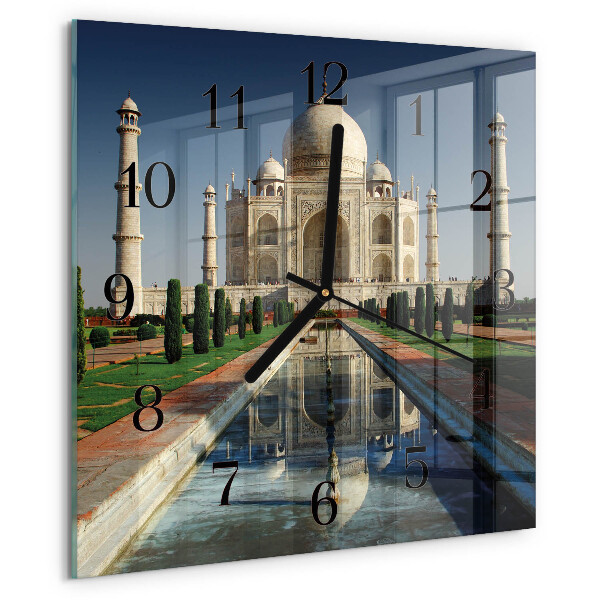 Reloj de vidrio Taj Mahal