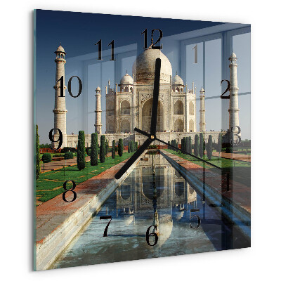 Reloj de vidrio Taj Mahal