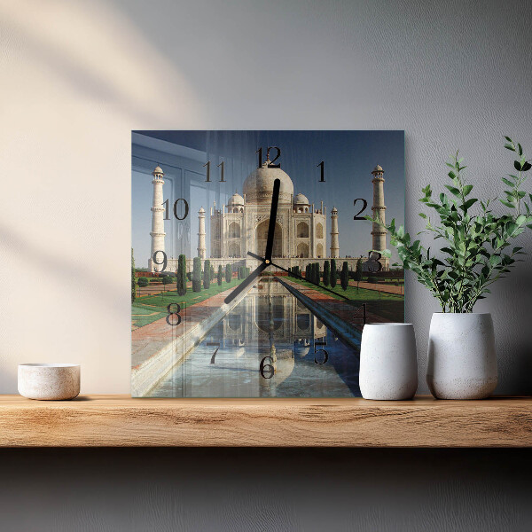 Reloj de vidrio Taj Mahal