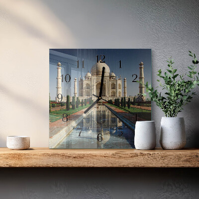 Reloj de vidrio Taj Mahal