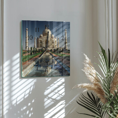 Reloj de vidrio Taj Mahal