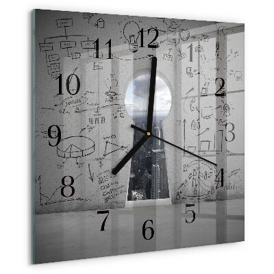 Reloj de vidrio Ojo de cerradura