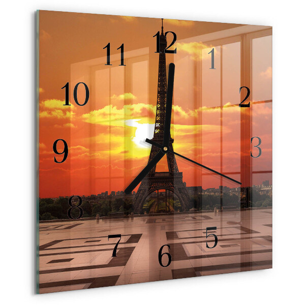 Reloj de vidrio Torre Eiffel