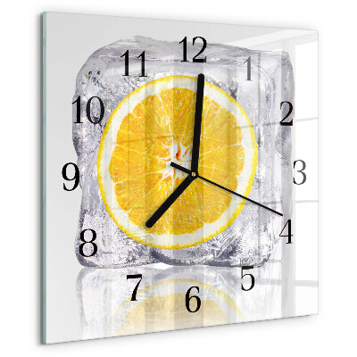 Reloj de vidrio Helado de naranja