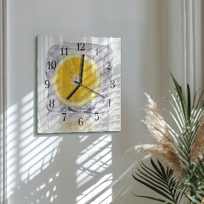 Reloj de vidrio Helado de naranja