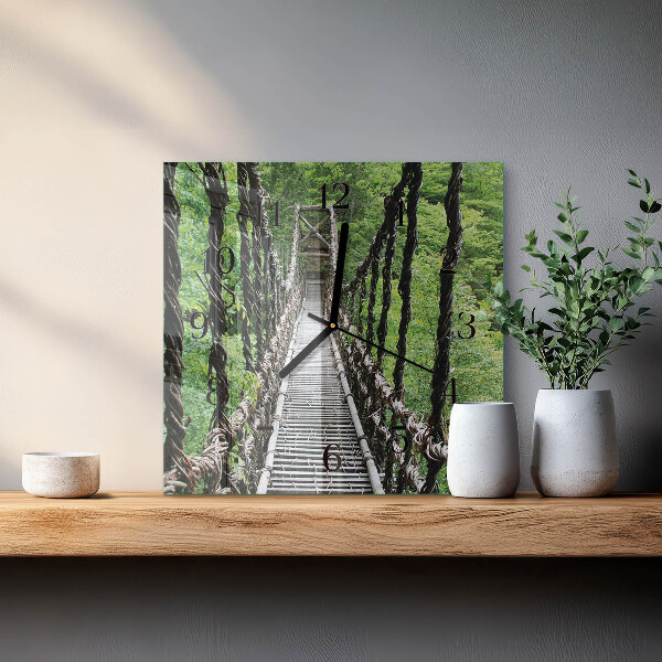 Reloj de vidrio Puente colgante