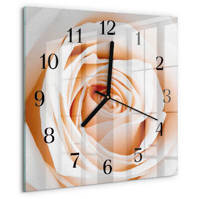 Reloj de vidrio Rosa