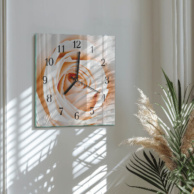 Reloj de vidrio Rosa