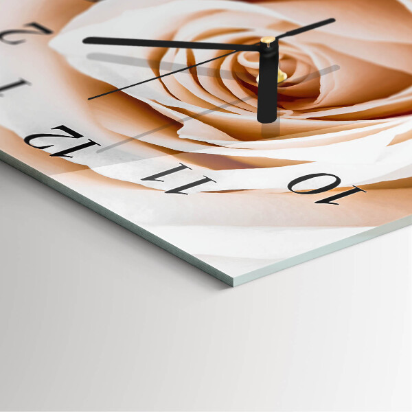 Reloj de vidrio Rosa
