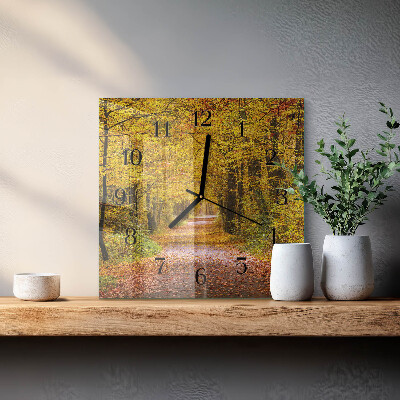 Reloj de vidrio Sendero forestal