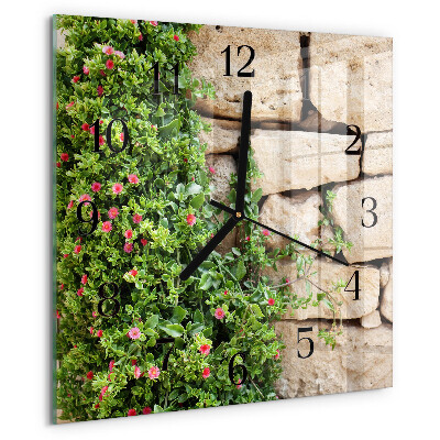Reloj de vidrio Piedras naturales