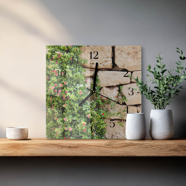 Reloj de vidrio Piedras naturales