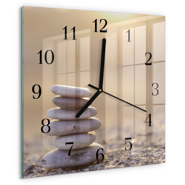 Reloj de vidrio Piedras
