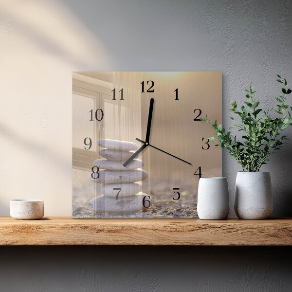 Reloj de vidrio Piedras