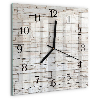 Reloj de vidrio Escoria de huella