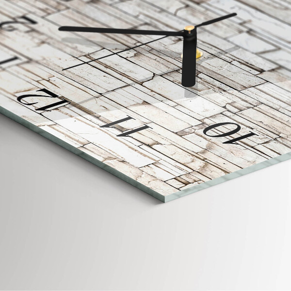 Reloj de vidrio Escoria de huella