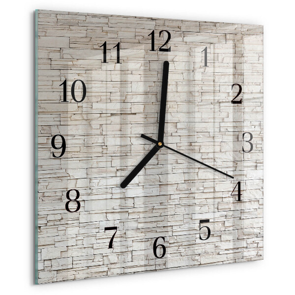 Reloj de vidrio Escoria de huella