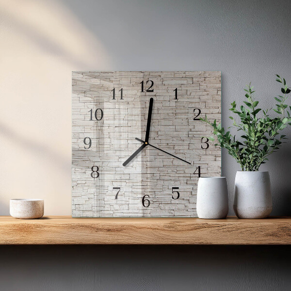 Reloj de vidrio Escoria de huella