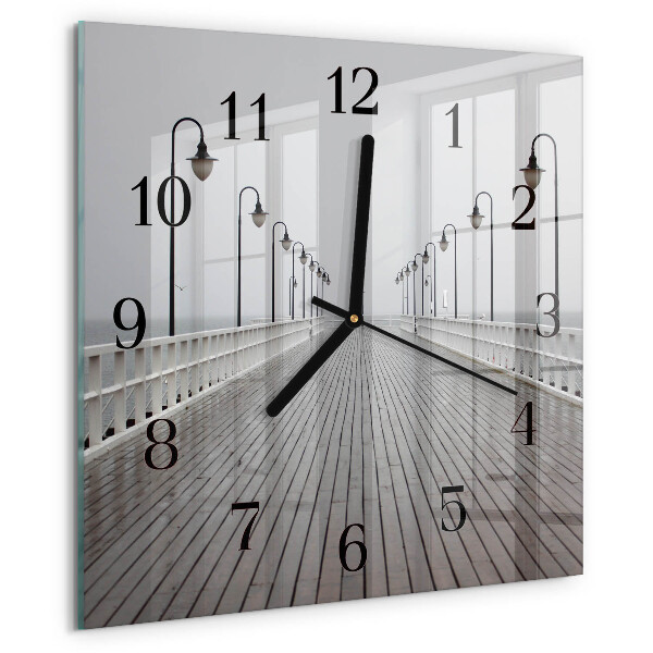 Reloj de vidrio Muelle