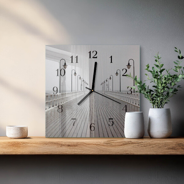 Reloj de vidrio Muelle