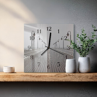 Reloj de vidrio Muelle