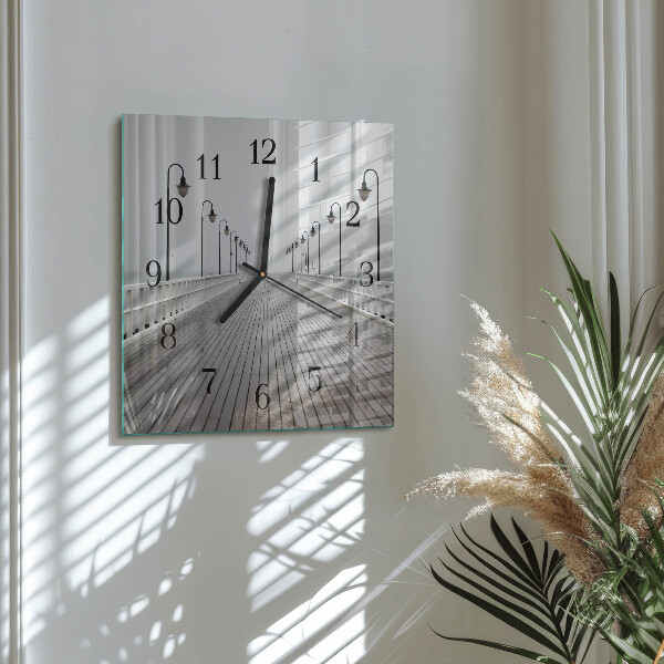 Reloj de vidrio Muelle