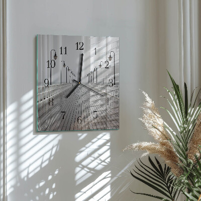 Reloj de vidrio Muelle
