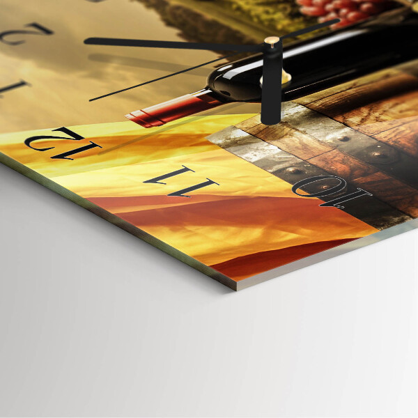 Reloj de vidrio Barril de vino