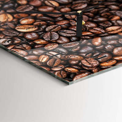 Reloj de vidrio Granos de café