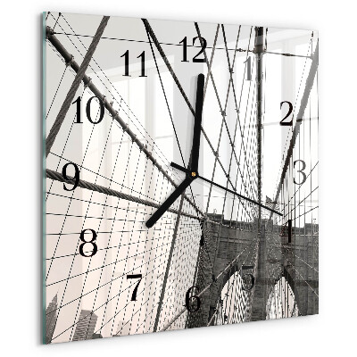 Reloj de vidrio Puente de Brooklyn