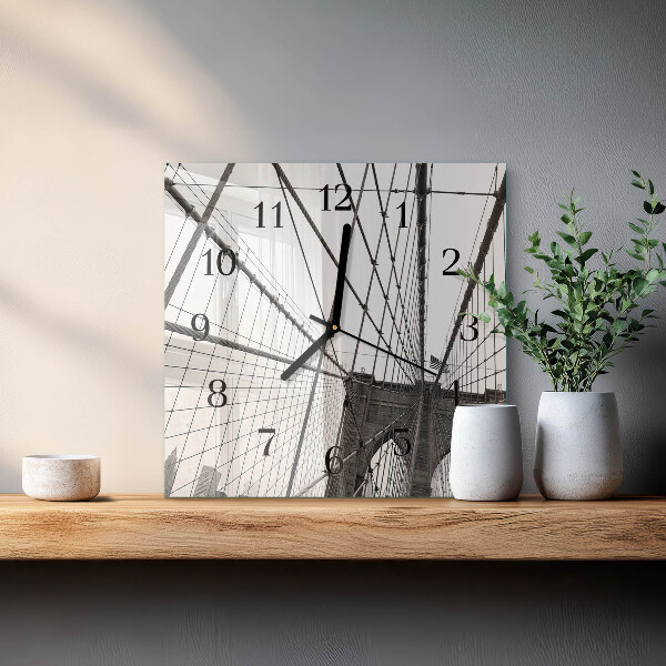 Reloj de vidrio Puente de Brooklyn