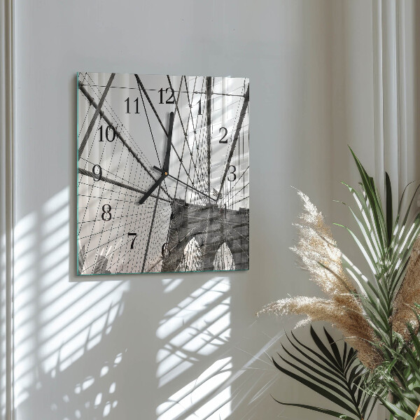 Reloj de vidrio Puente de Brooklyn