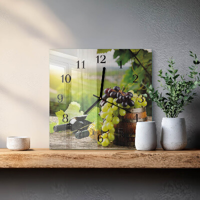 Reloj de vidrio Vino de uva