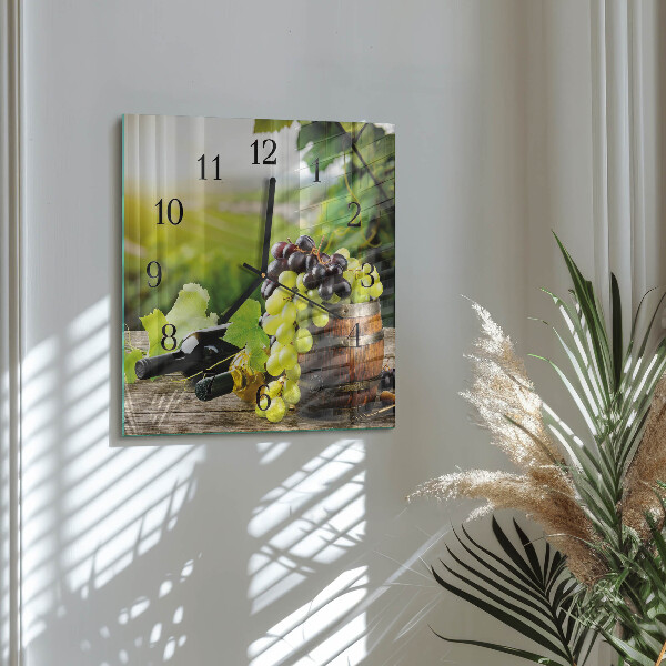 Reloj de vidrio Vino de uva