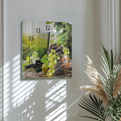 Reloj de vidrio Vino de uva