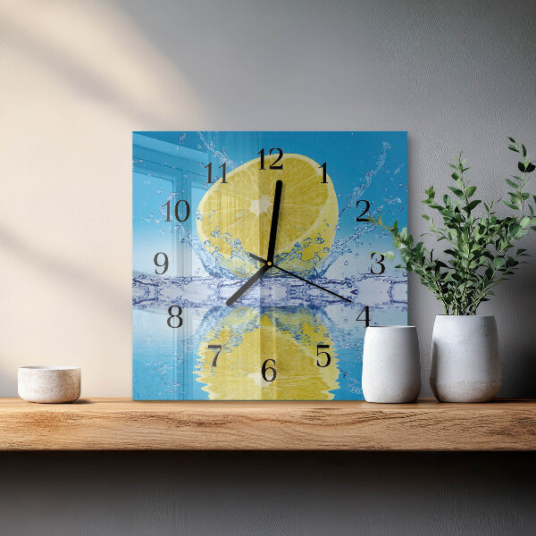 Reloj de vidrio Cítrico