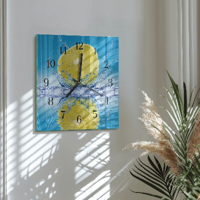 Reloj de vidrio Cítrico