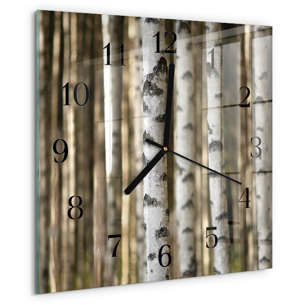 Reloj de vidrio Abedules