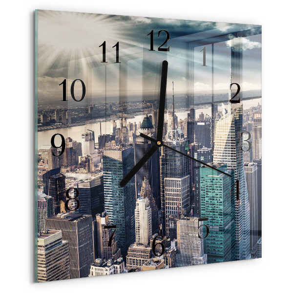 Reloj de vidrio Ciudad