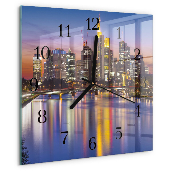 Reloj de vidrio Horizonte